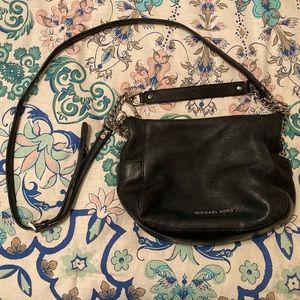 Michael Kors Black Leather Purse